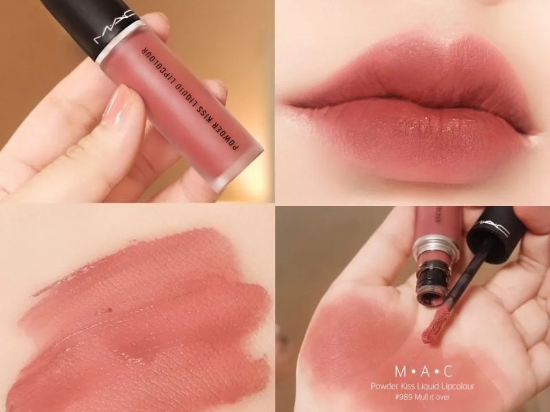 MAC Powder Kiss Liquid 989 Mull It Over