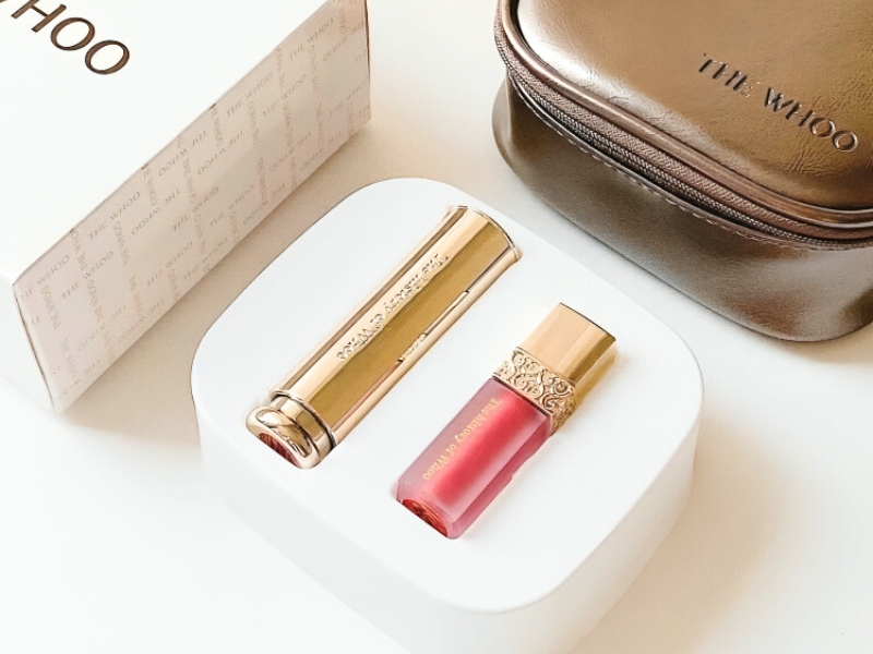 Son dưỡng Whoo Mi Glow màu hồng cánh hoa