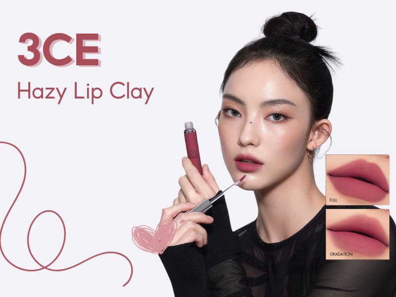 Son 3CE Hazy Lip Clay