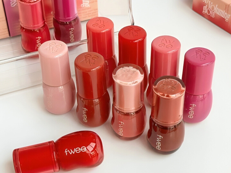 Son Bóng Fwee 3D Voluming Gloss, 4D Voluming Plumper, 3D Changing Gloss