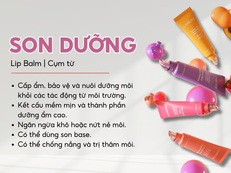Công dụng nổi bật của son dưỡng trong quá trình skincare