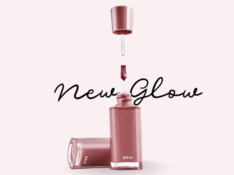 Son tint bóng thuần chay MLBB Bbia Glow Tint Nudy Bottle (màu #11)