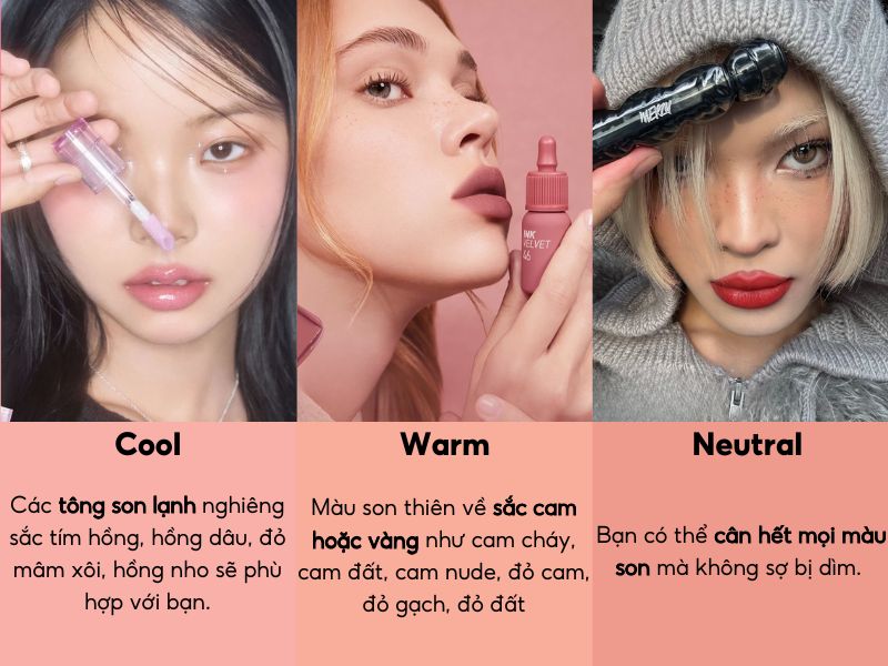 Chọn đúng màu son sẽ giúp gương mặt sáng và tự nhiên hơn