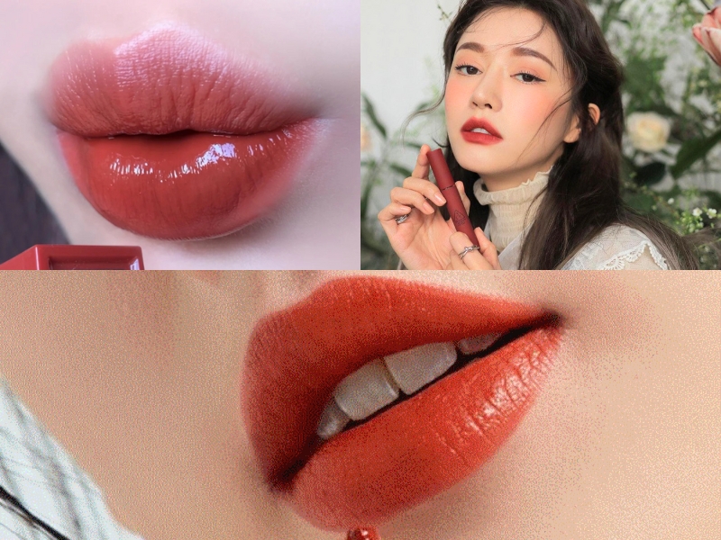 Son màu đỏ cam hợp với da nào?