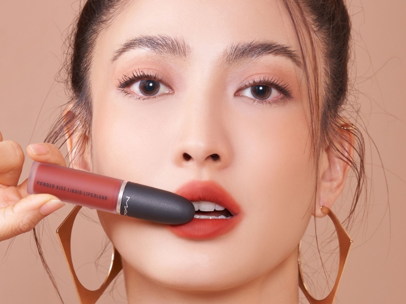 son đỏ nâu MAC