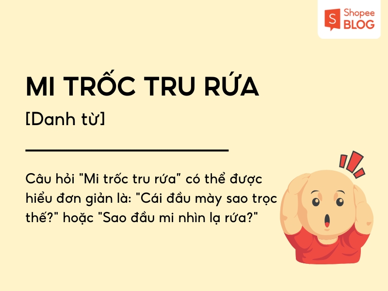 Mi trốc tru là gì