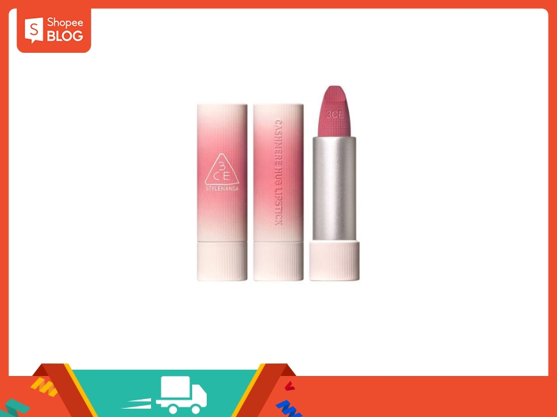 Son 3CE Cashmere Hug Lipstick màu Pure Blending