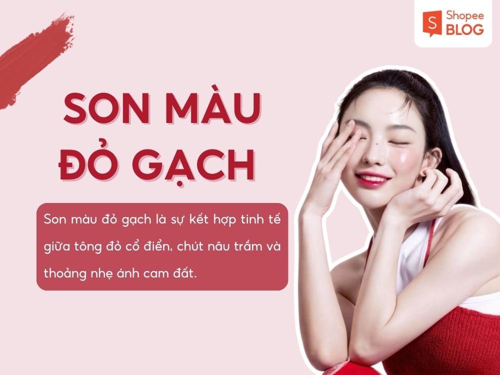 Màu đỏ gạch là màu gì
