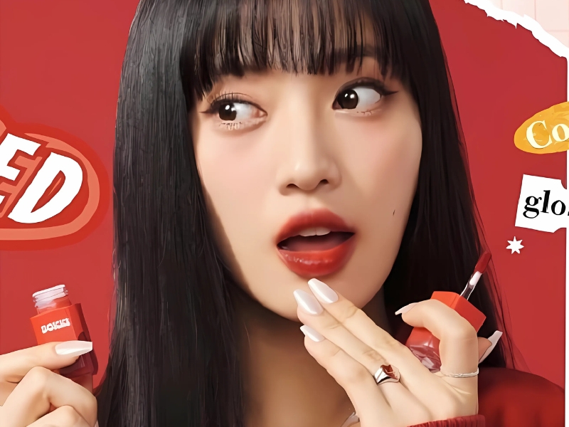 Dòng son tint với màu son trendy của Black Rouge