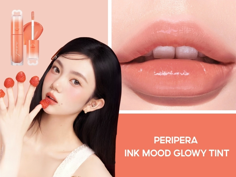 Màu son Peripera Ink Mood Glowy tint 34