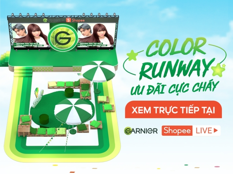Color Runway siêu hot của Garnier