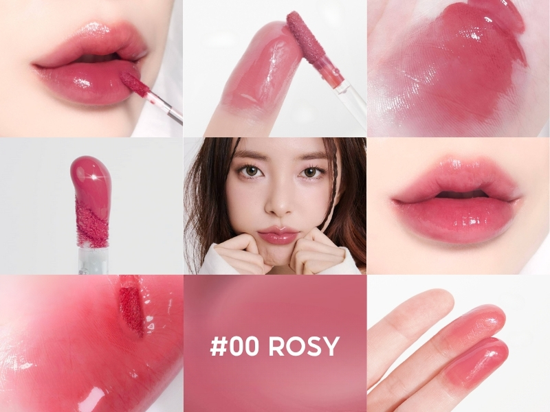 Son BBIA Glow Lip Tint màu Rosy