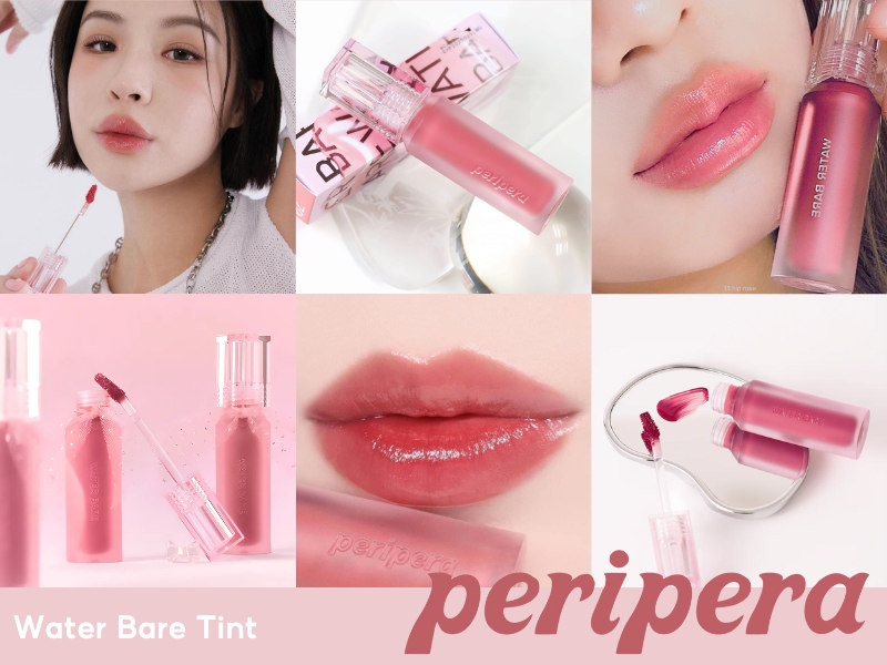 Son cho da ngăm Peripera Water Bare Tint 06