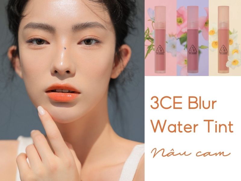 Son kem lì nhung mịn 3CE Velvet Lip Tint màu Walk N Talk