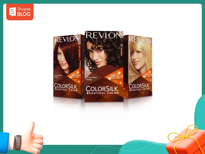 Thuốc nhuộm Revlon Colorsilk 3D