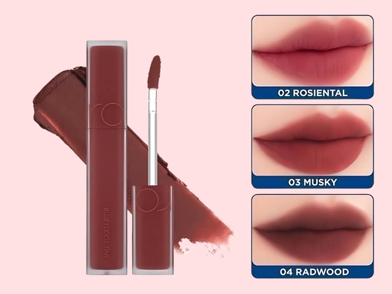 Màu đẹp nhất trong dòng son Romand Blur Fudge Tint