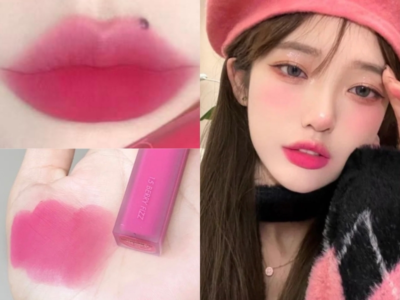 Son Romand Blur Fudge Tint màu 15 Berry Fizz