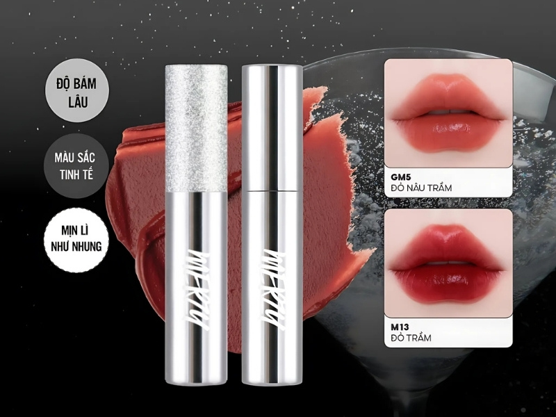 Màu đẹp nhất của dòng son Merzy Glam Mellow Tint