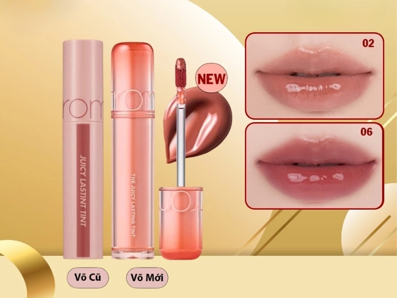 Son Romand Juicy Lasting Tint màu 25