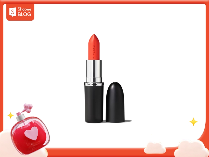 Son màu nâu tây đẹp MAC 828