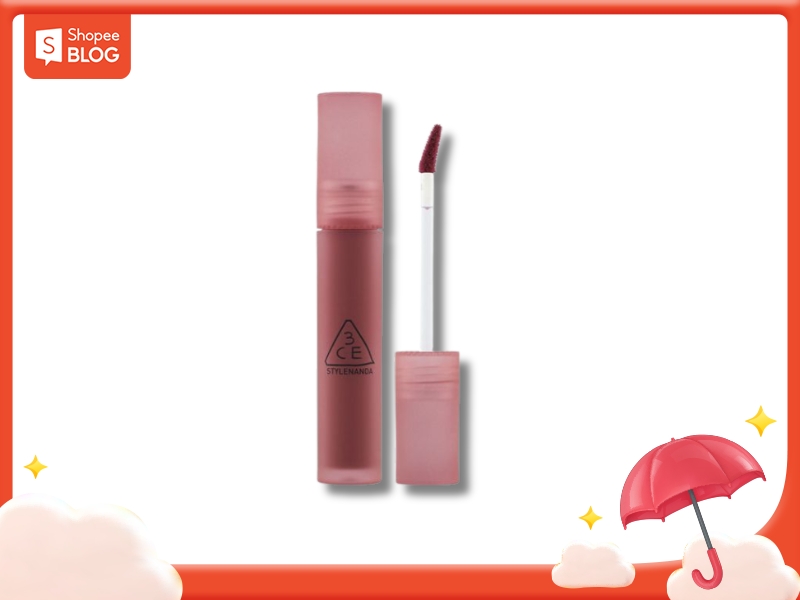 3CE Blur Water Tint màu hồng đất Double Wind