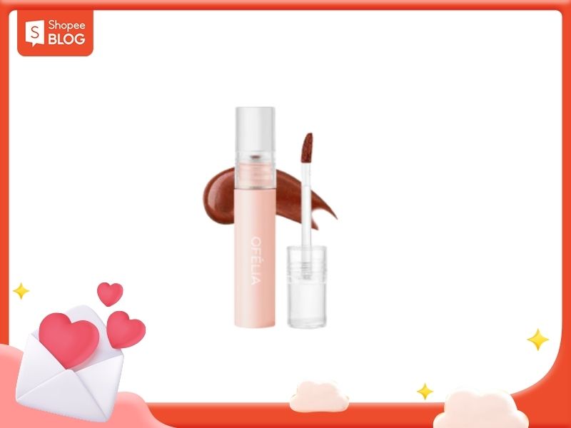 Son Tint Bóng OFÉLIA Lolli Glow Tint màu GT03 - The Heart