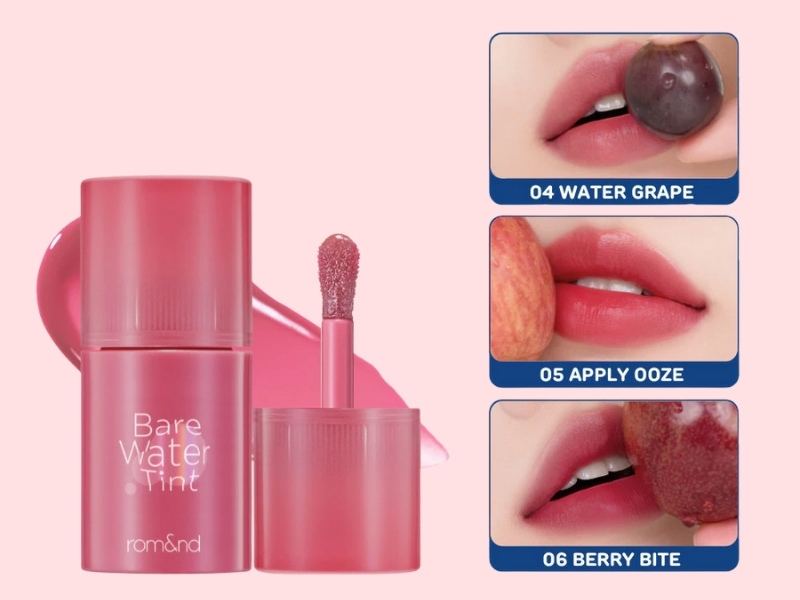 Màu đẹp nhất dòng Romand Bare Water Tint