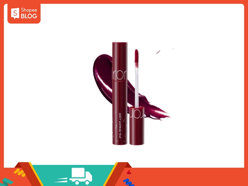 Màu son đỏ rượu đẹp của Romand Dewyful Water Tint màu 17