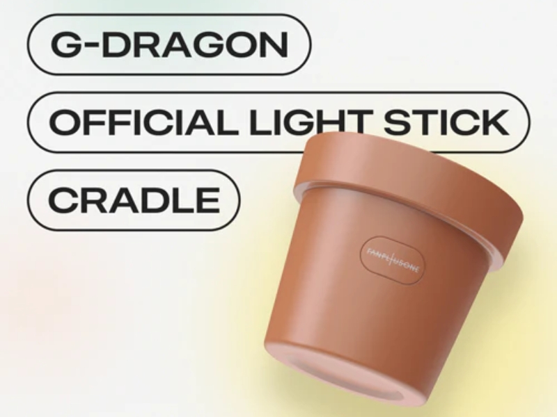 Chậu cây trong lightstick G-Dragon