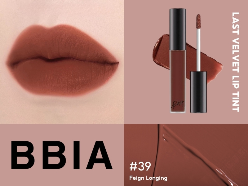 Son Bbia Last Velvet Lip Tint 36 cho da ngăm
