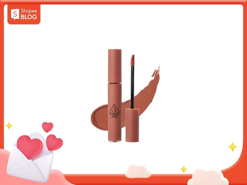 Màu son cam đất 3CE