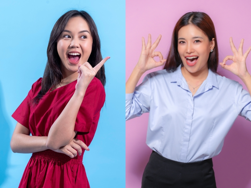 Thử phối màu trang phục để test sự phù hợp