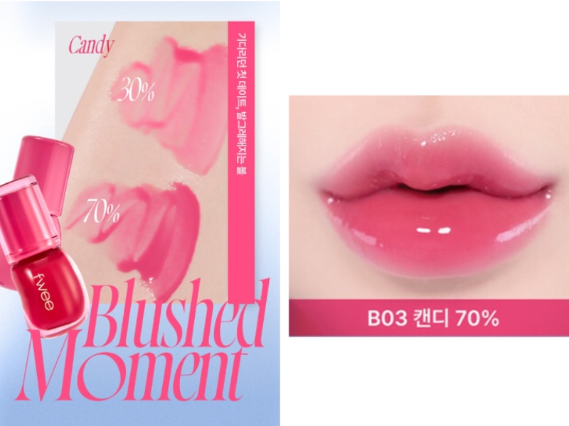 màu candy 2 phiên bản từ nhà fwee