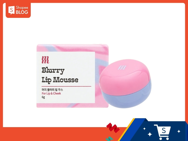 Dòng son bùn Merzy Blurry Lip & Cheek Mousse