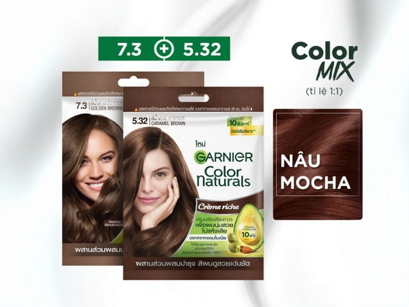 kem nhuộm tóc Garnier