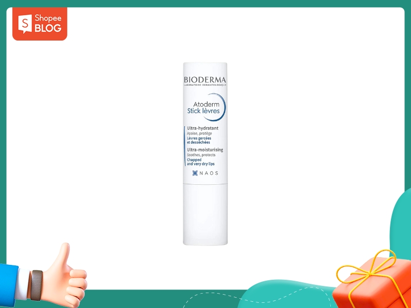 Dưỡng môi Bioderma Atoderm Levres