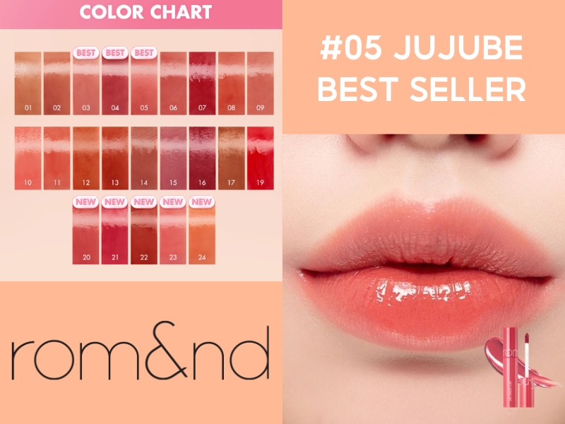 Son Juicy Lasting Tint của Romand