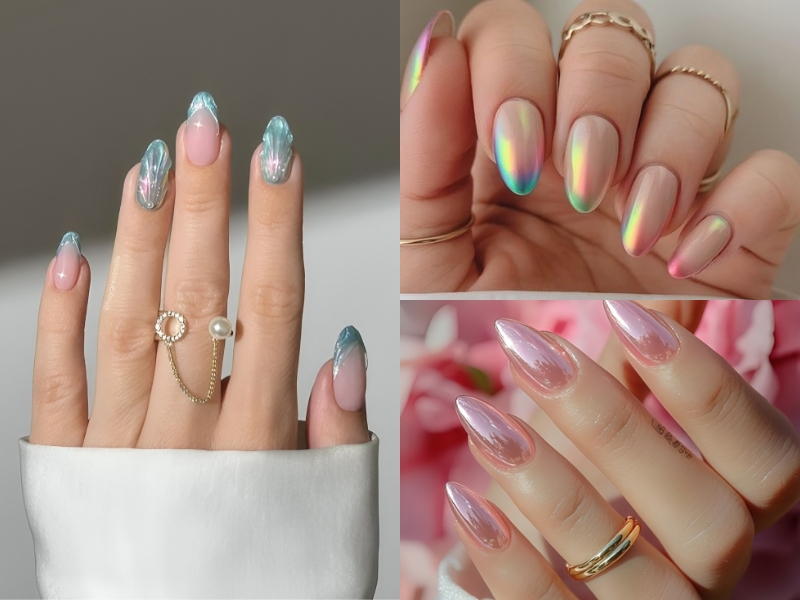 nail tráng gương