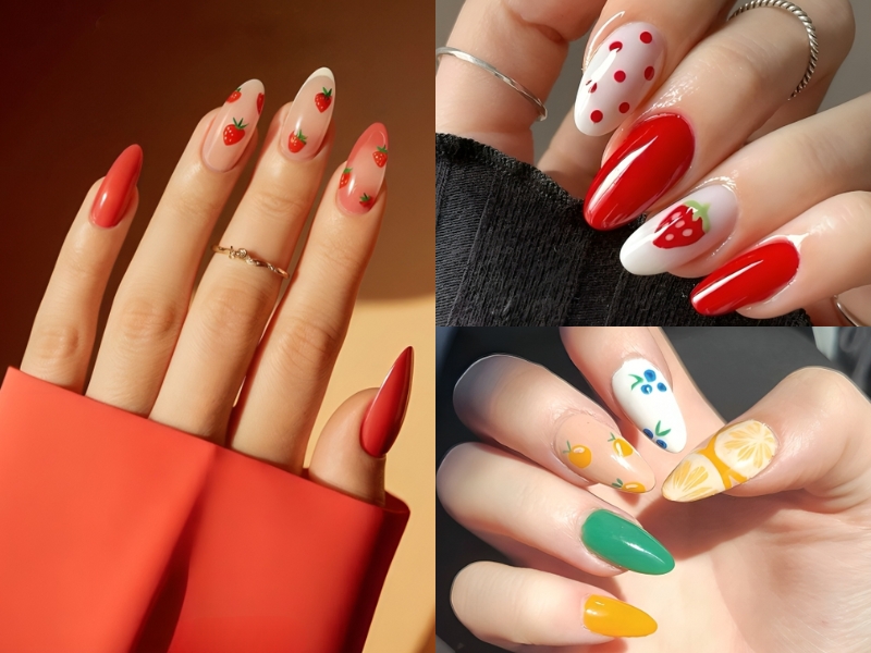 Mẫu nail mùa hè