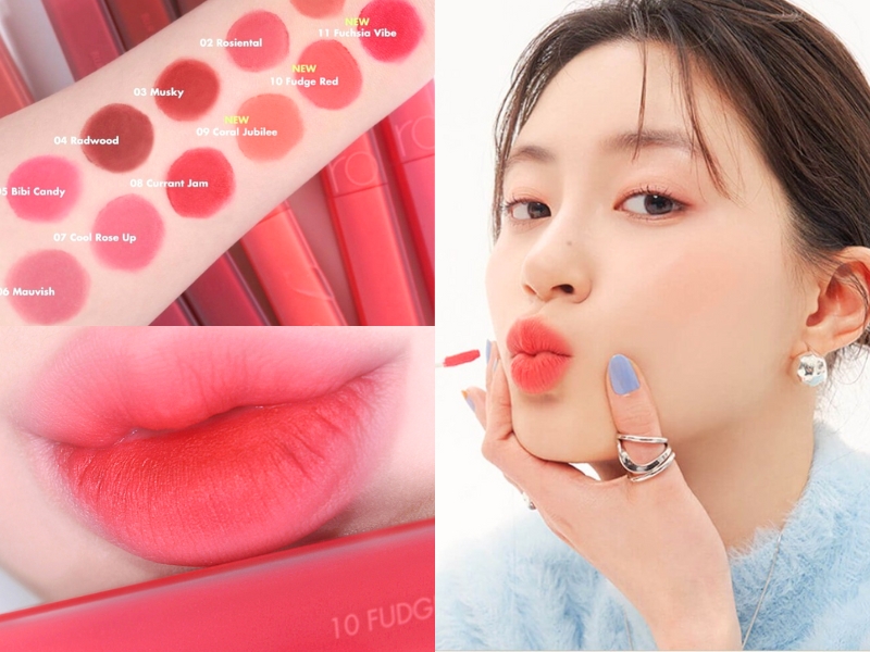 Romand Blur Fudge đỏ