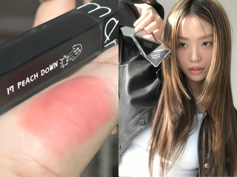 Romand Blur màu peach berry trầm