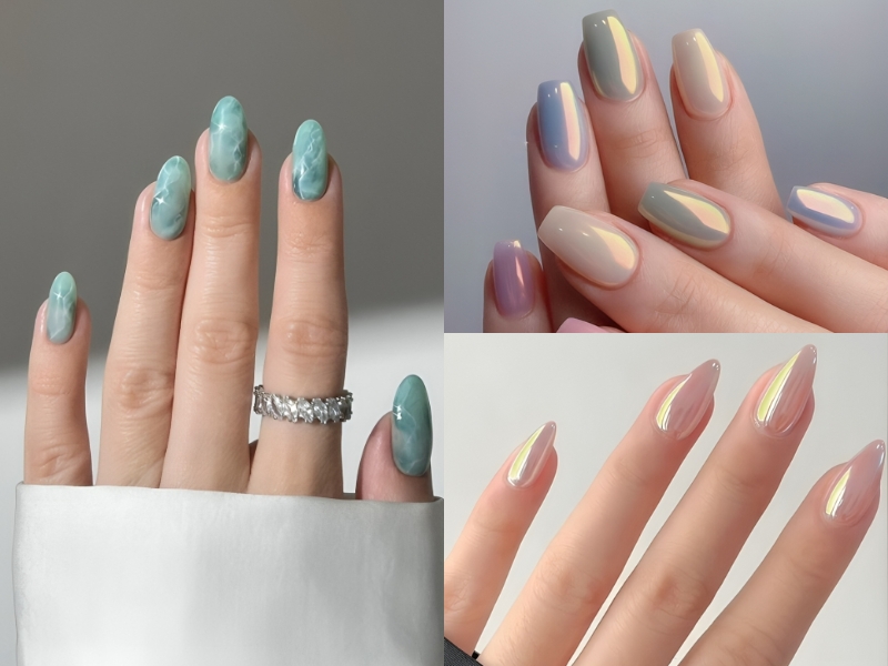 nail tráng gương