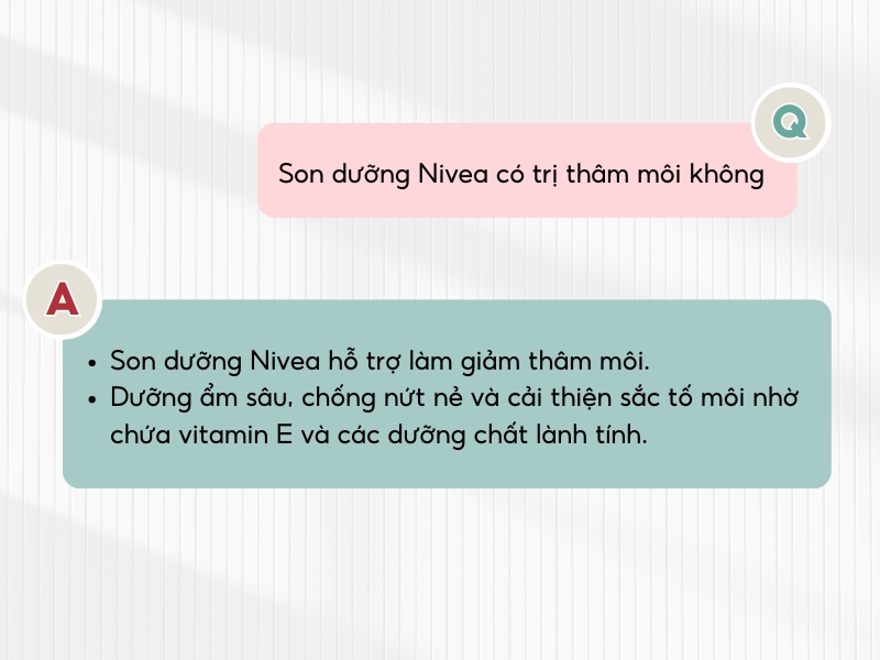 Son dưỡng Nivea