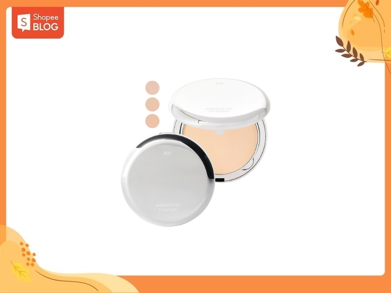 Phấn phủ 3CE phù hợp với làn da khô