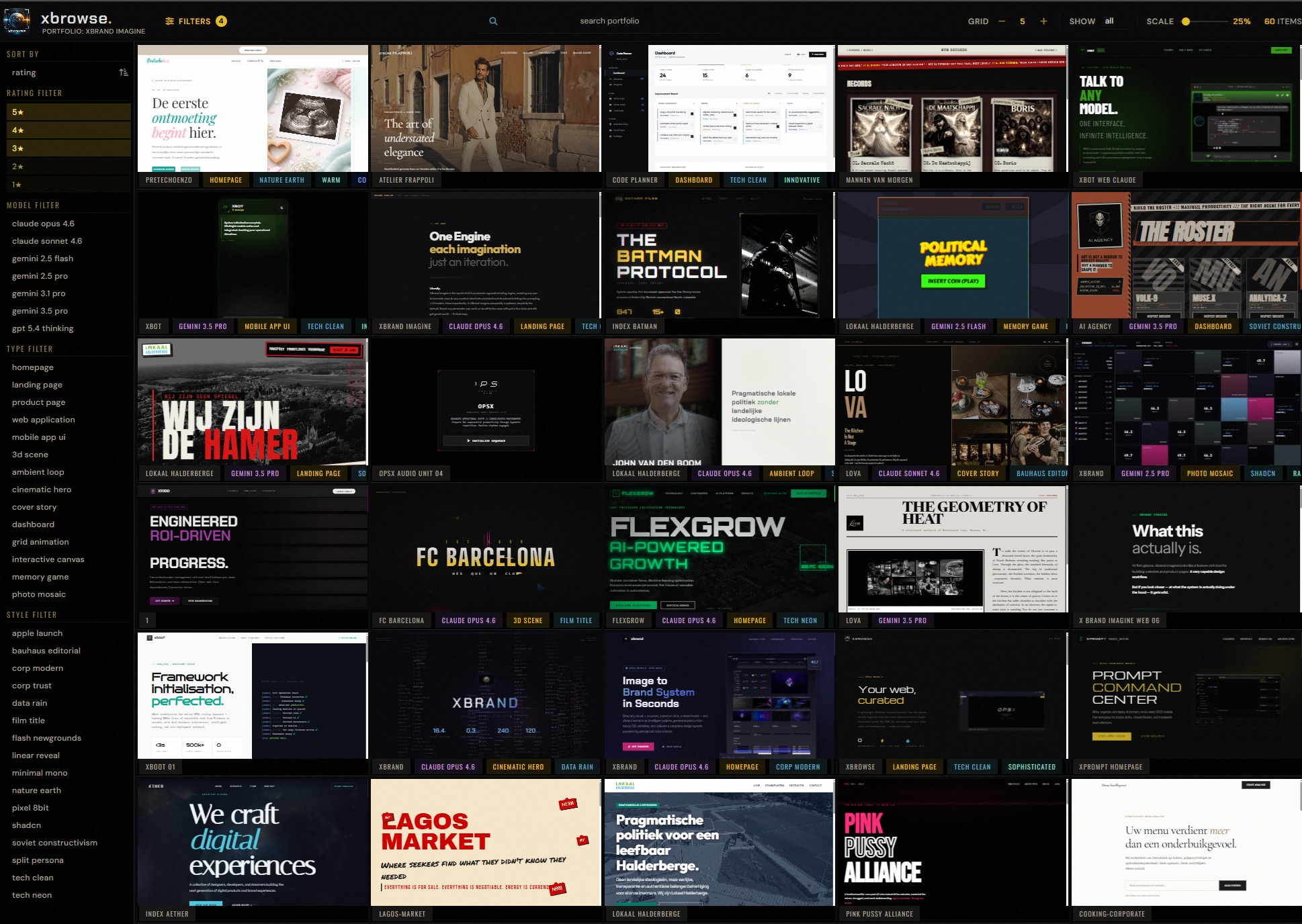 30 Generated Outputs