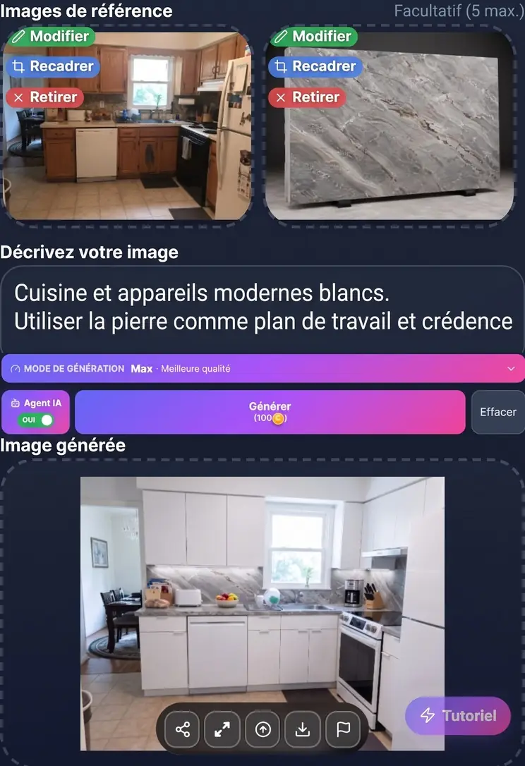 Interface de visualisation de pièces OptimAImage