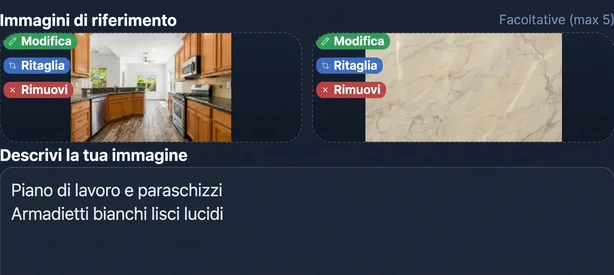 Prima: Ristrutturazione della cucina