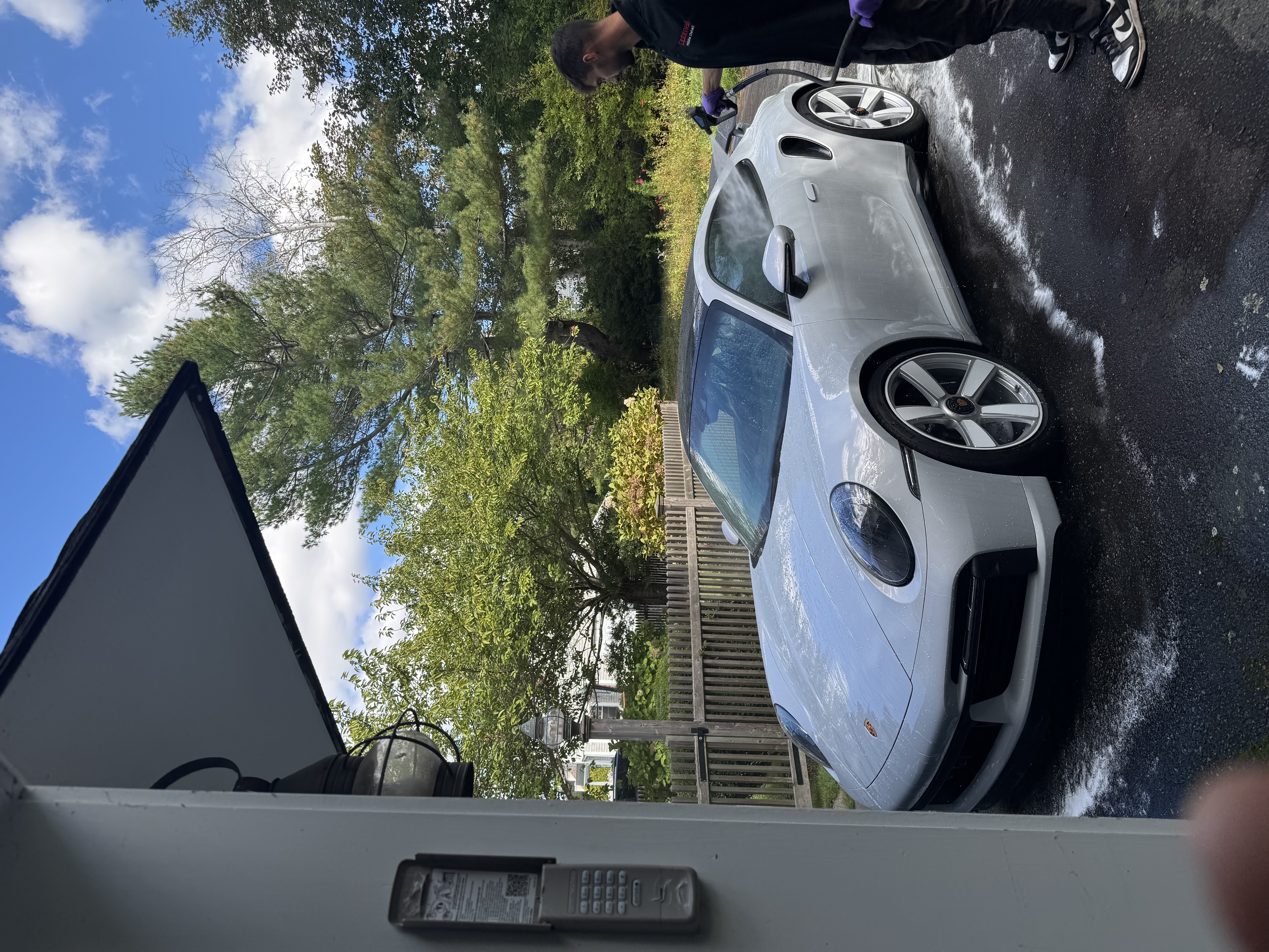 Detailed BMW exterior