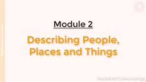 Video thumbnail: Modeled Conversation