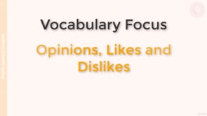 Video thumbnail: M3 Vocabulary Focus